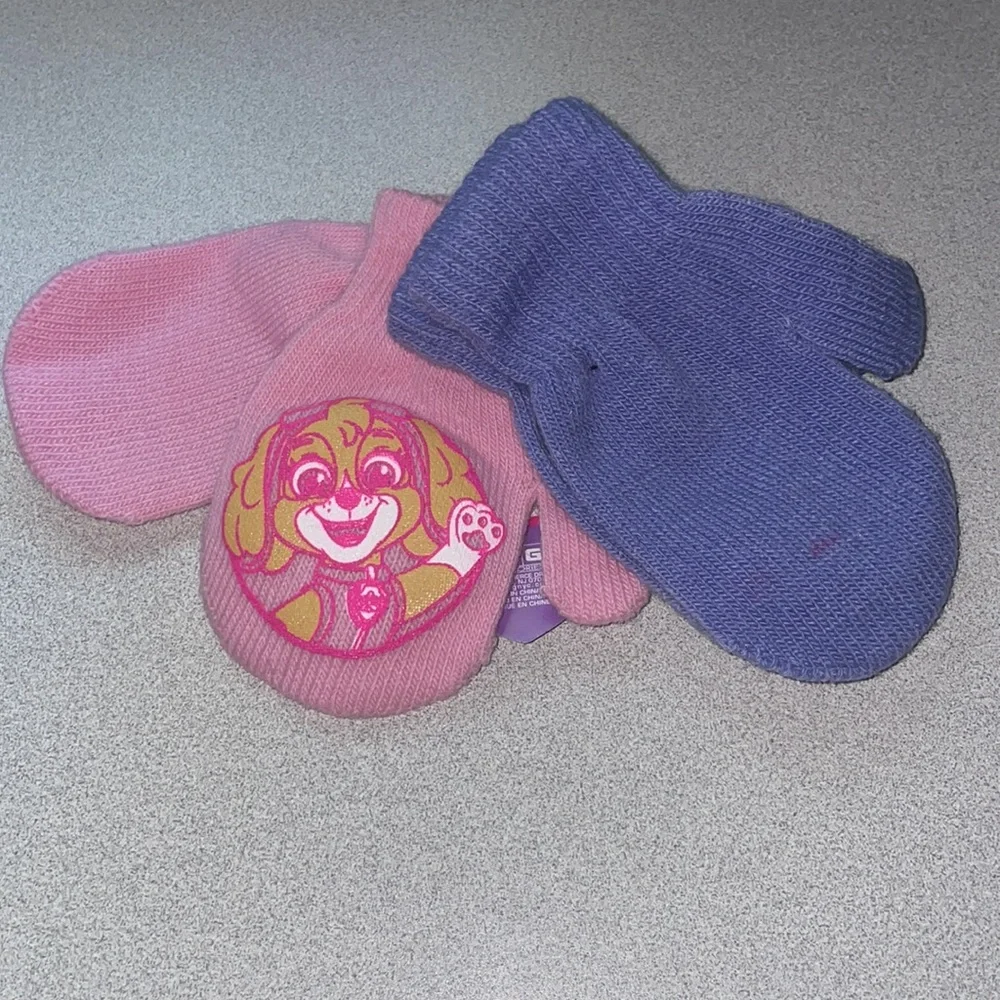 20 Paw Patrol Gloves Kids Winter Gear Snow Hand Warmers Poppy 2 Pack pink
